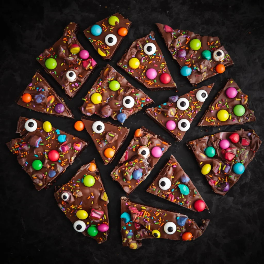 Halloween Candy Bark