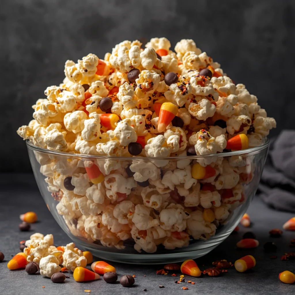 Halloween Candy Popcorn