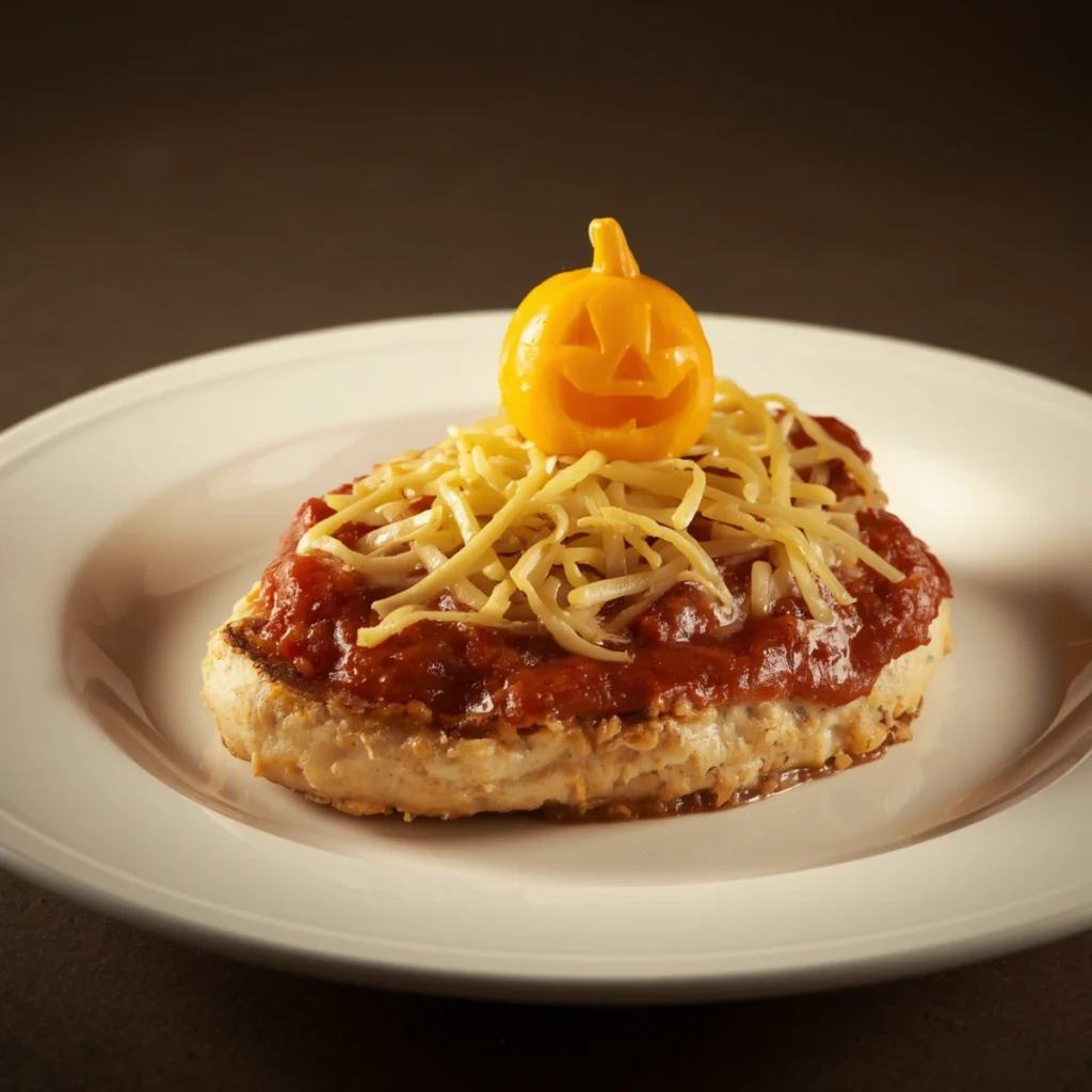 Halloween Chicken Parmesan