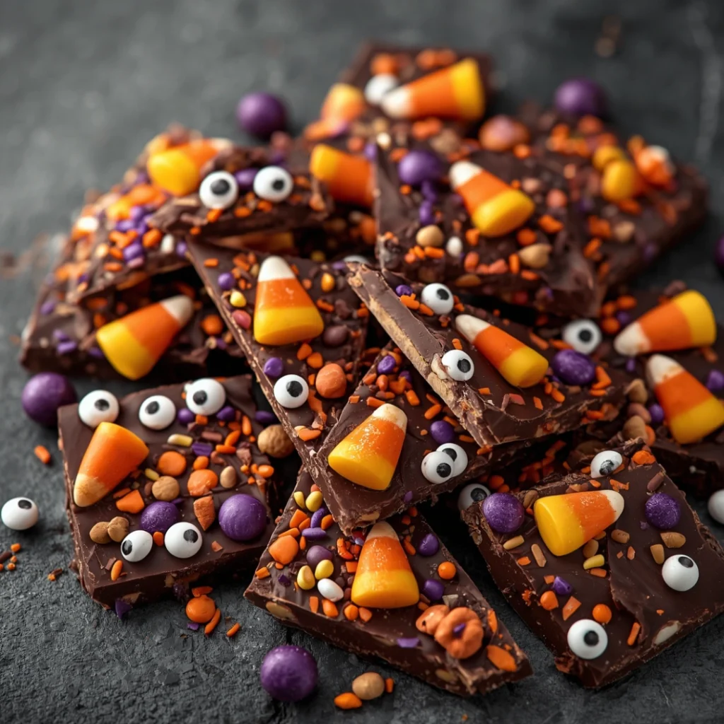 Halloween Chocolate Bark 3