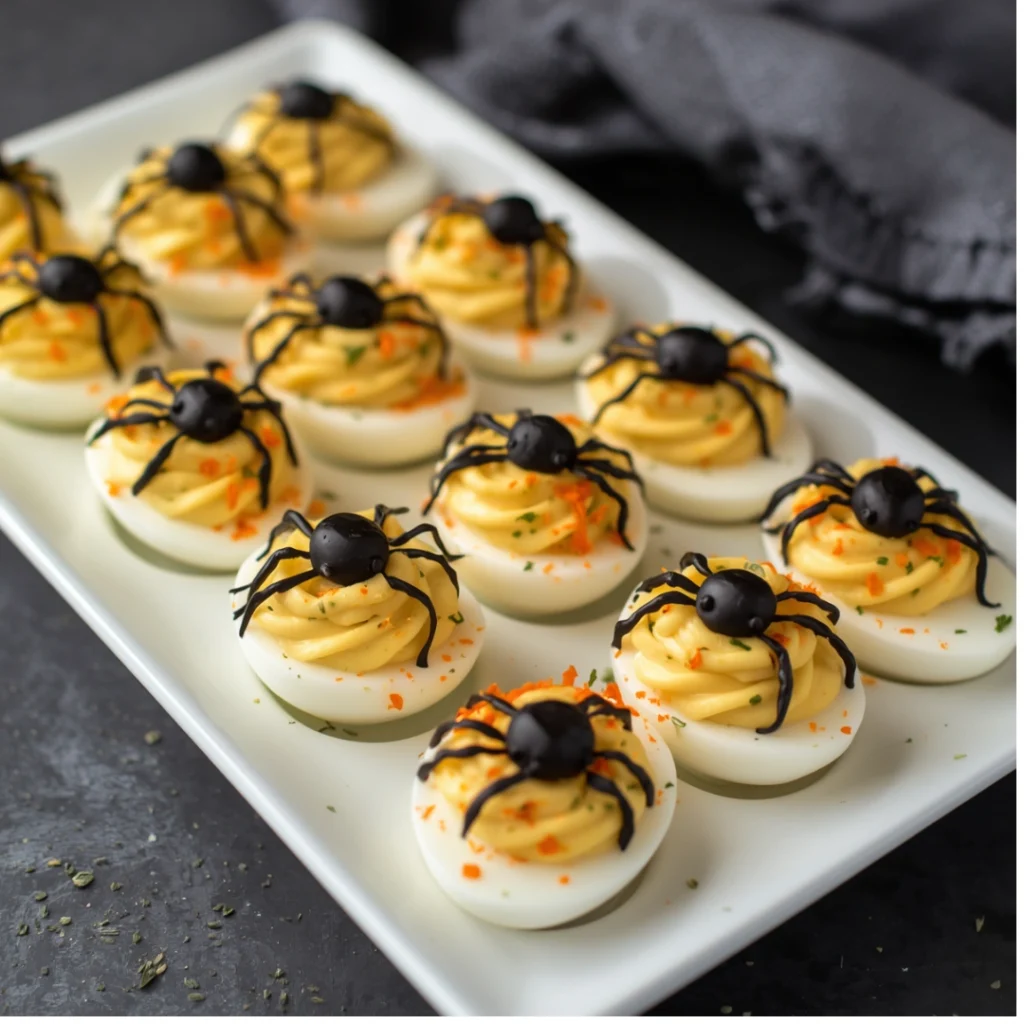 Halloween Deviled Eggs 1