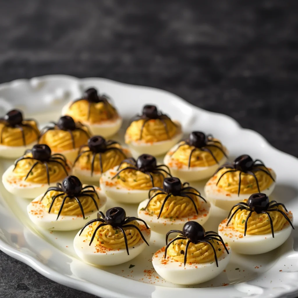 Halloween Deviled Eggs 2