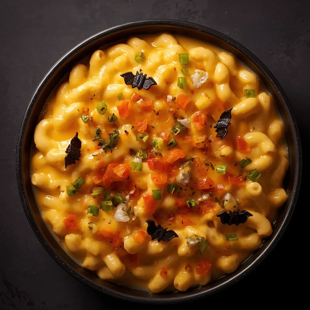Halloween Mac and Cheese