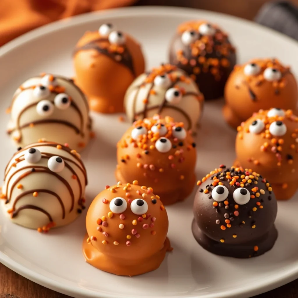Halloween Oreo Balls
