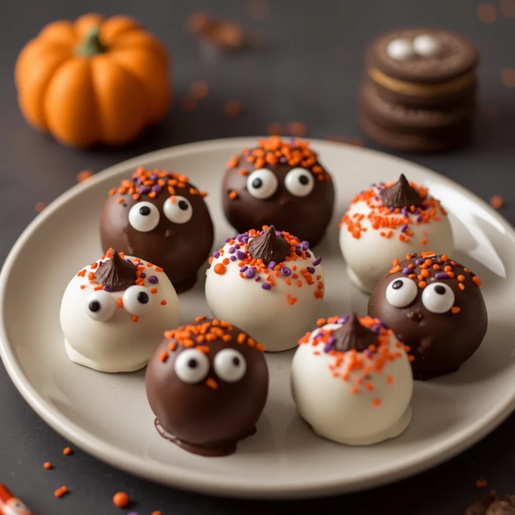 Halloween Oreo Balls 2