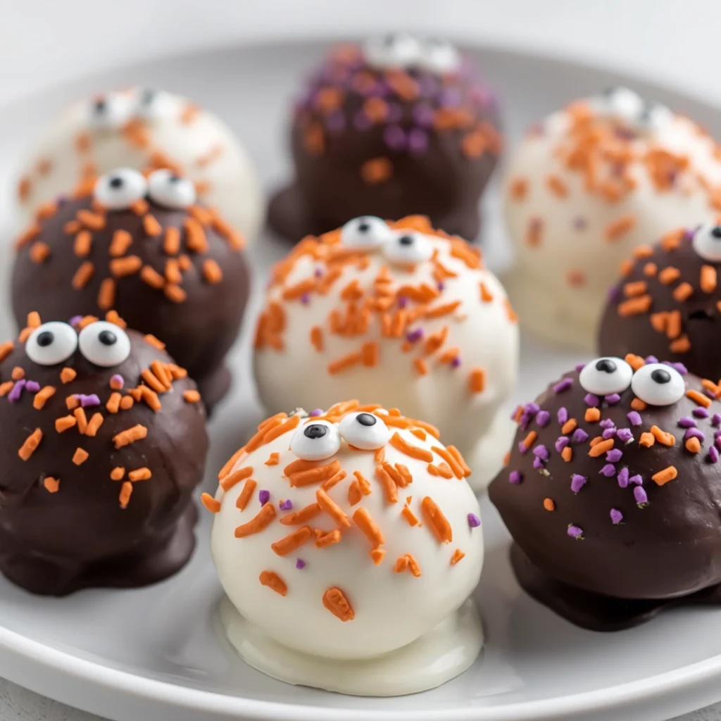Halloween Oreo Truffles