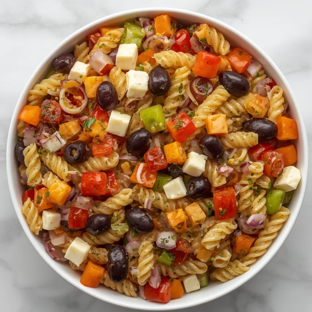 Halloween Pasta Salad