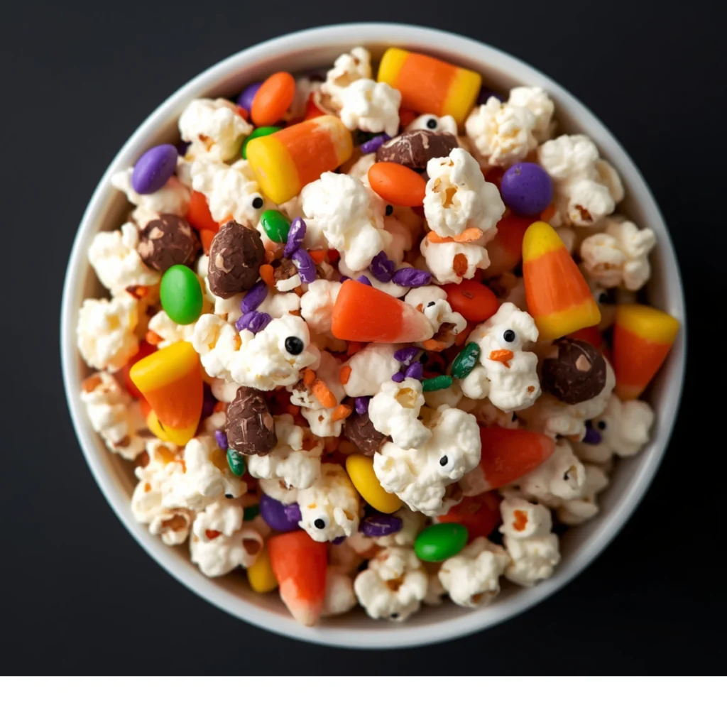 Halloween Popcorn Mix 1