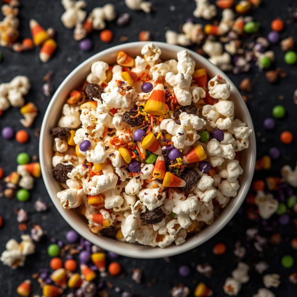 Halloween Popcorn Mix
