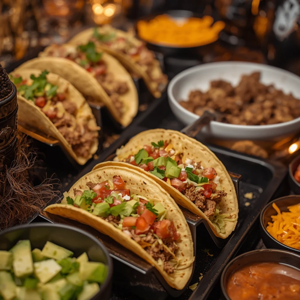 Halloween Taco Bar