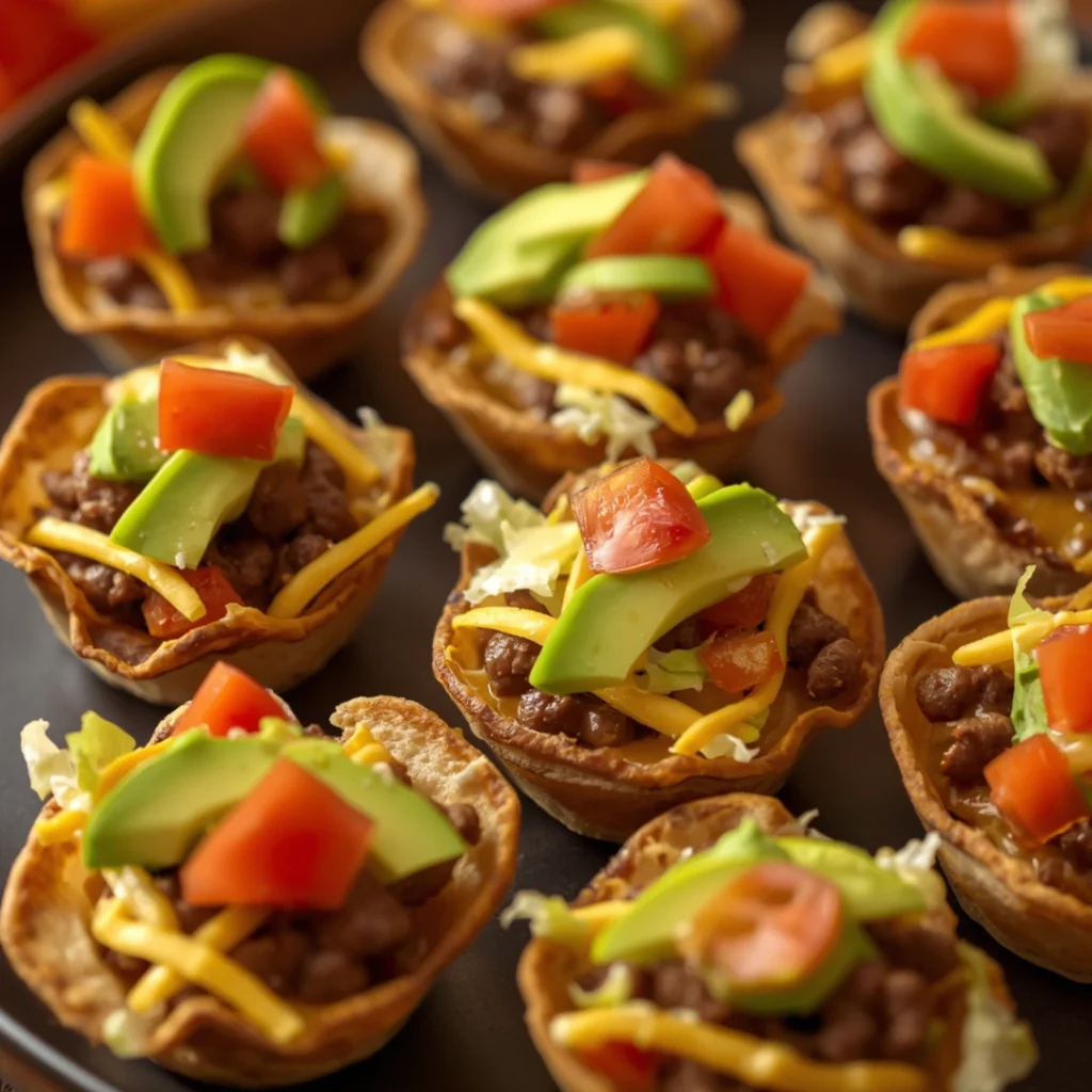 Halloween Taco Cups 2