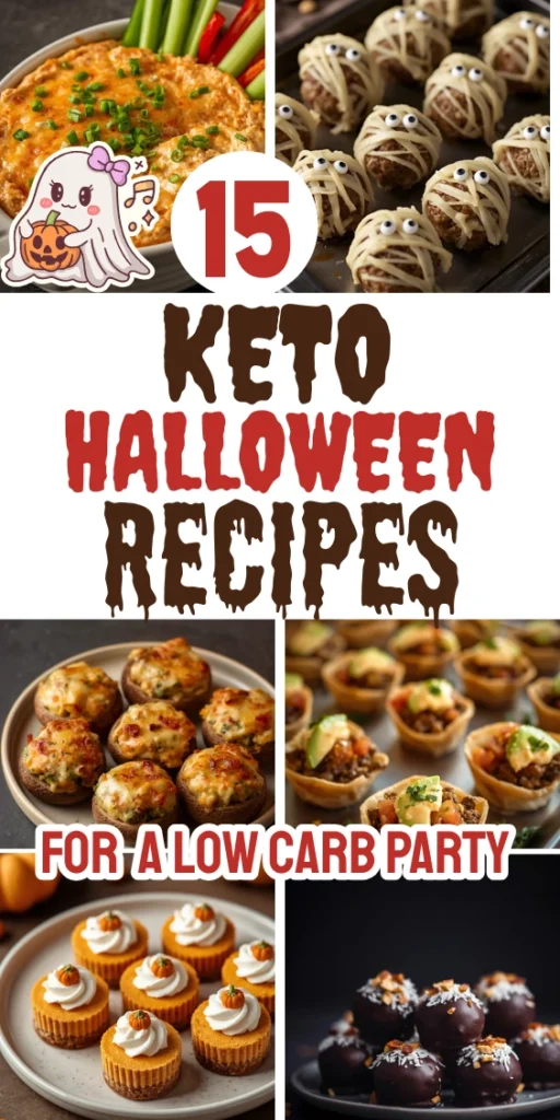 KETO HALLOWEEN RECIPES FOR A LOW CARB PARTY