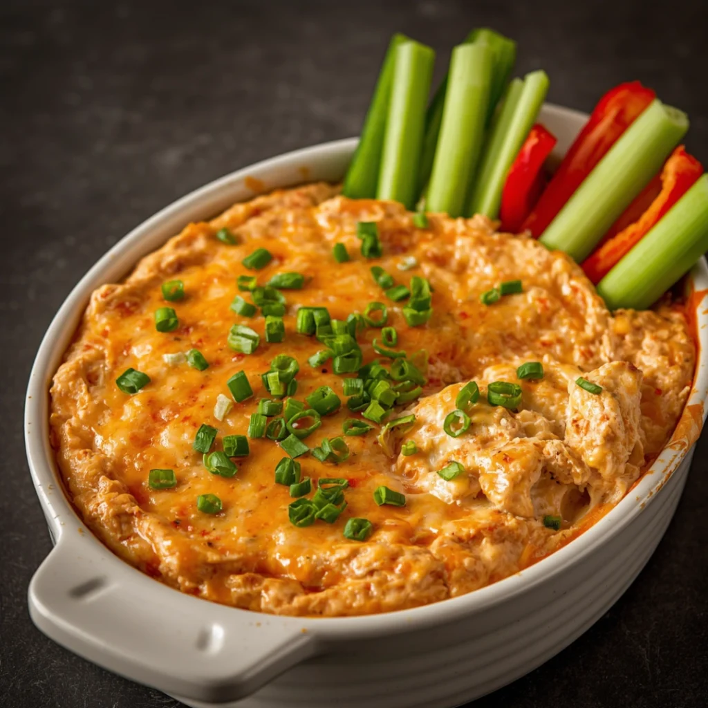 Keto Buffalo Chicken Dip