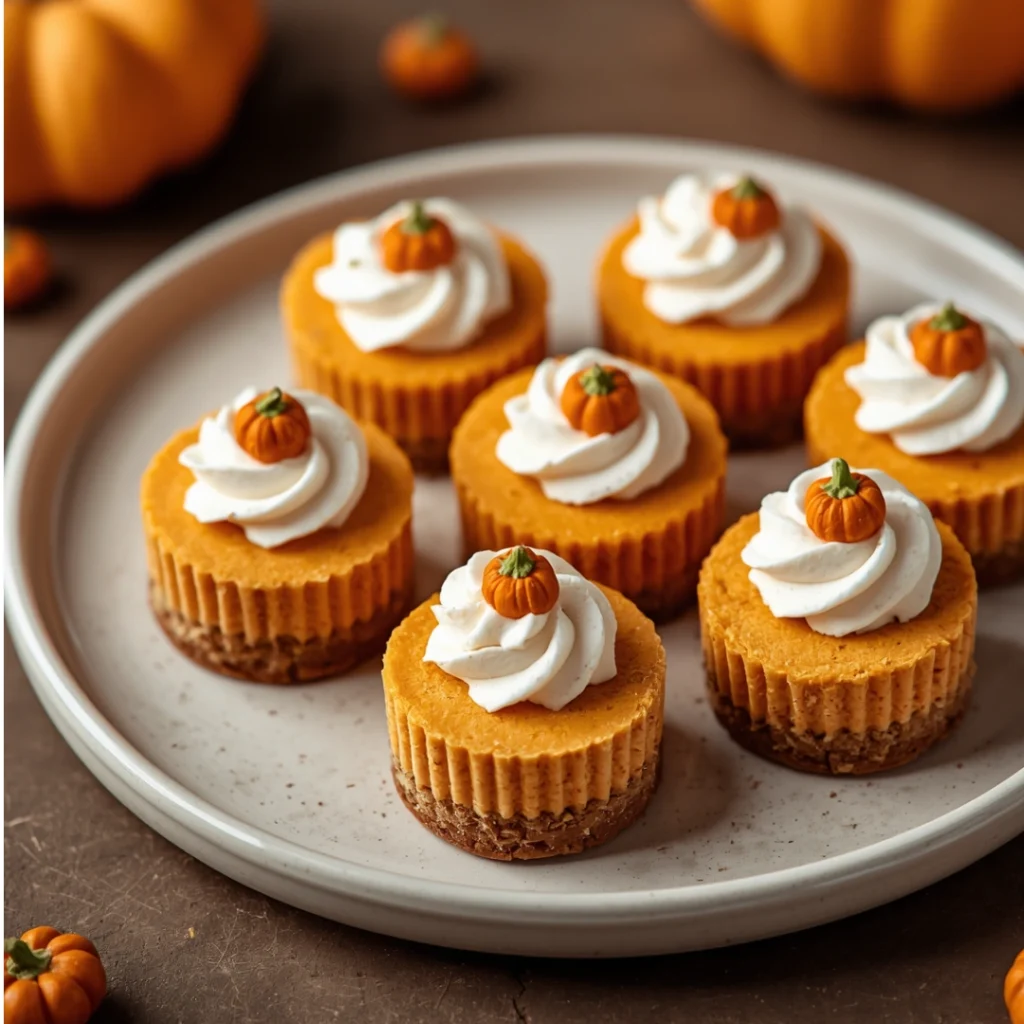 Keto Pumpkin Cheesecake Bites