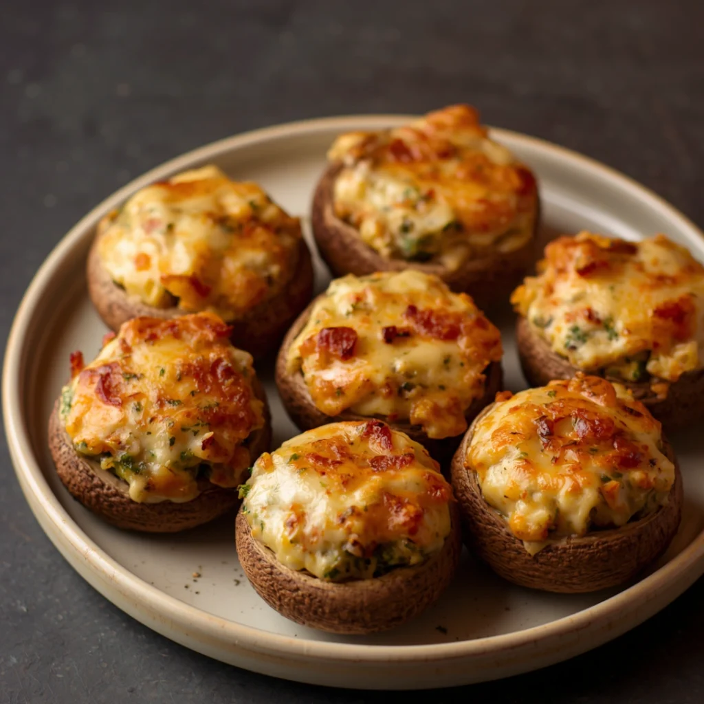 Keto Stuffed Mushrooms