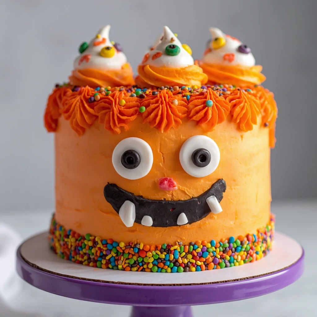 Monster Birthday Cake