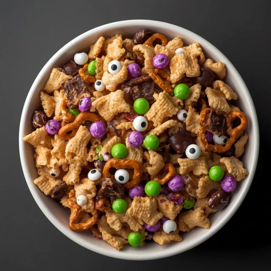 Monster Halloween Chex Mix