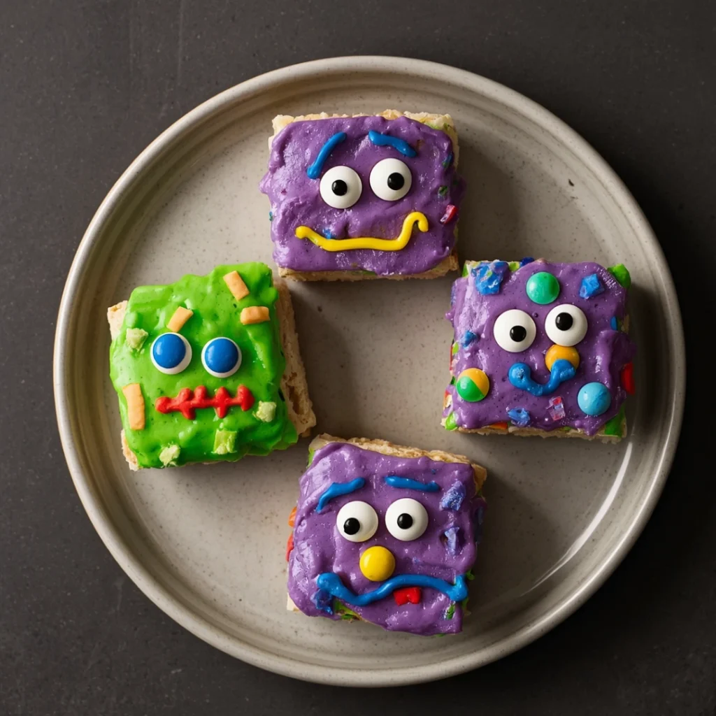 Monster Rice Krispie Treats 1