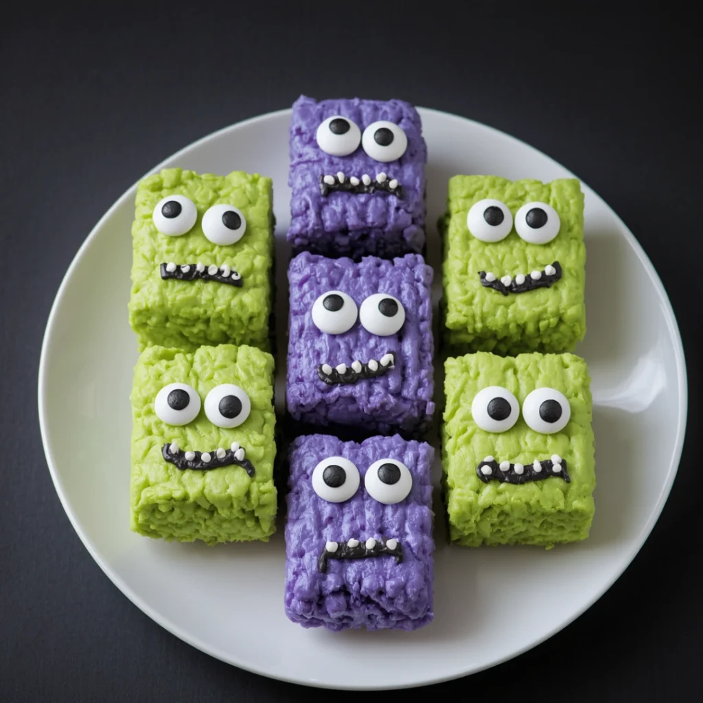 Monster Rice Krispie Treats