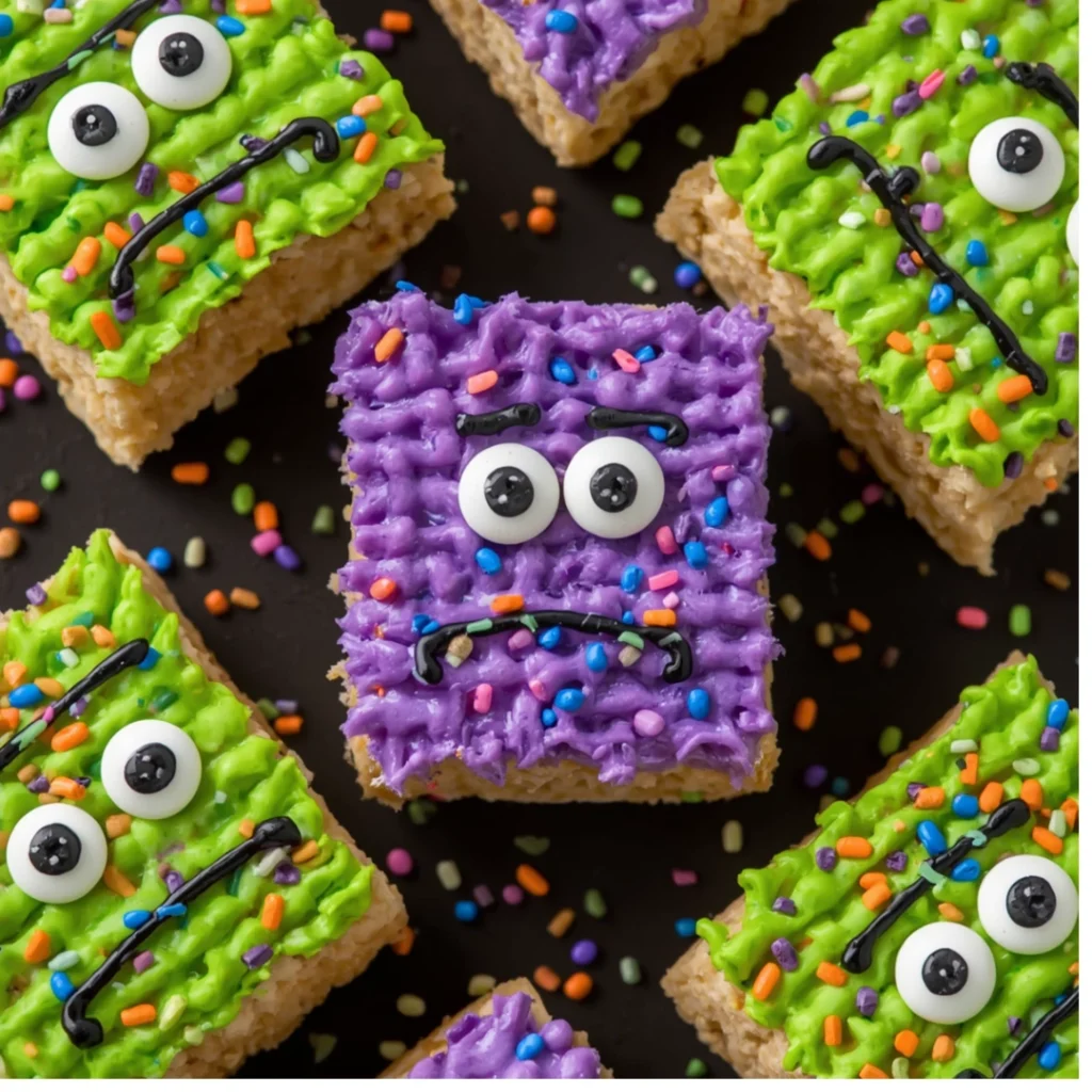 Monster Rice Krispie Treats 2
