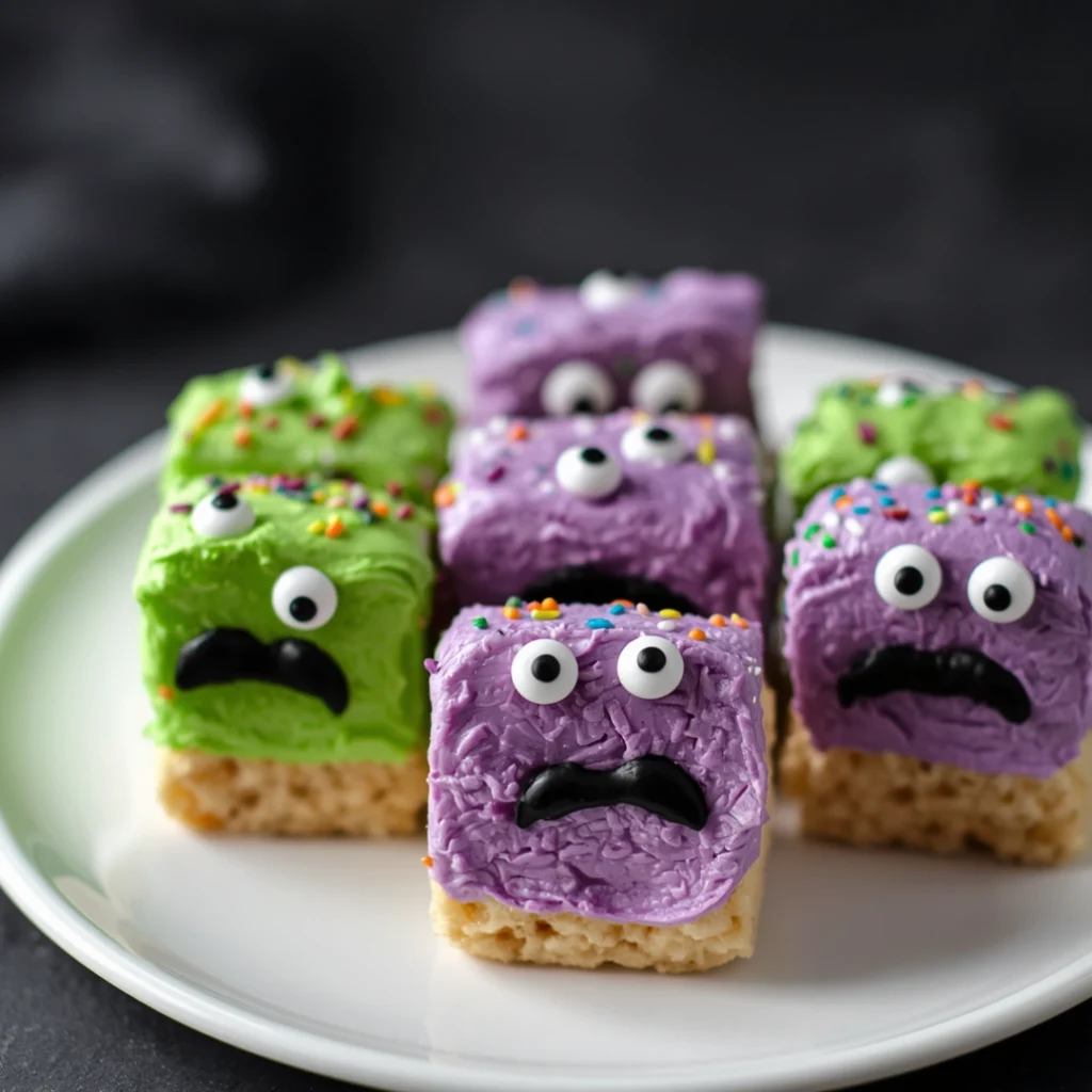 Monster Rice Krispie Treats 3