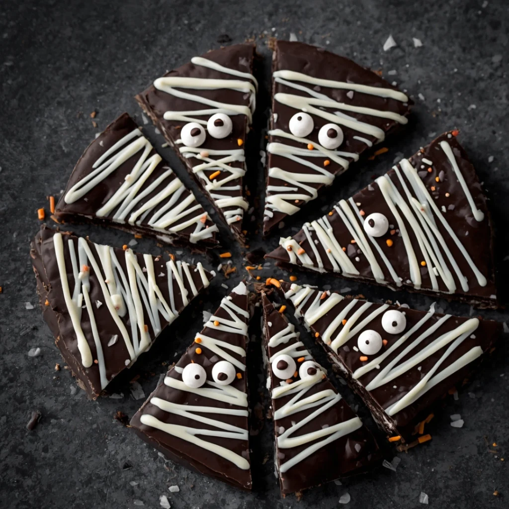 Mummy Chocolate Bark