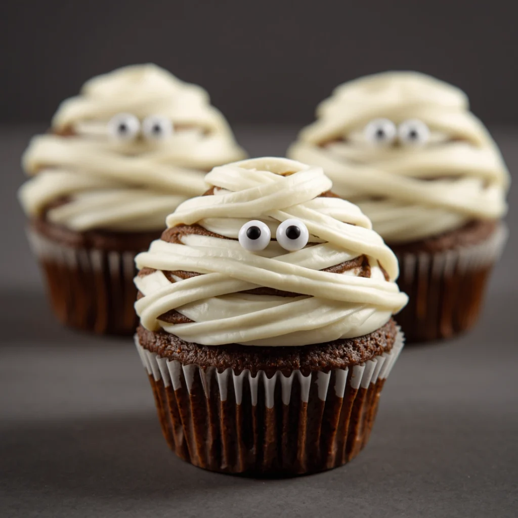 Mummy Cupcakes