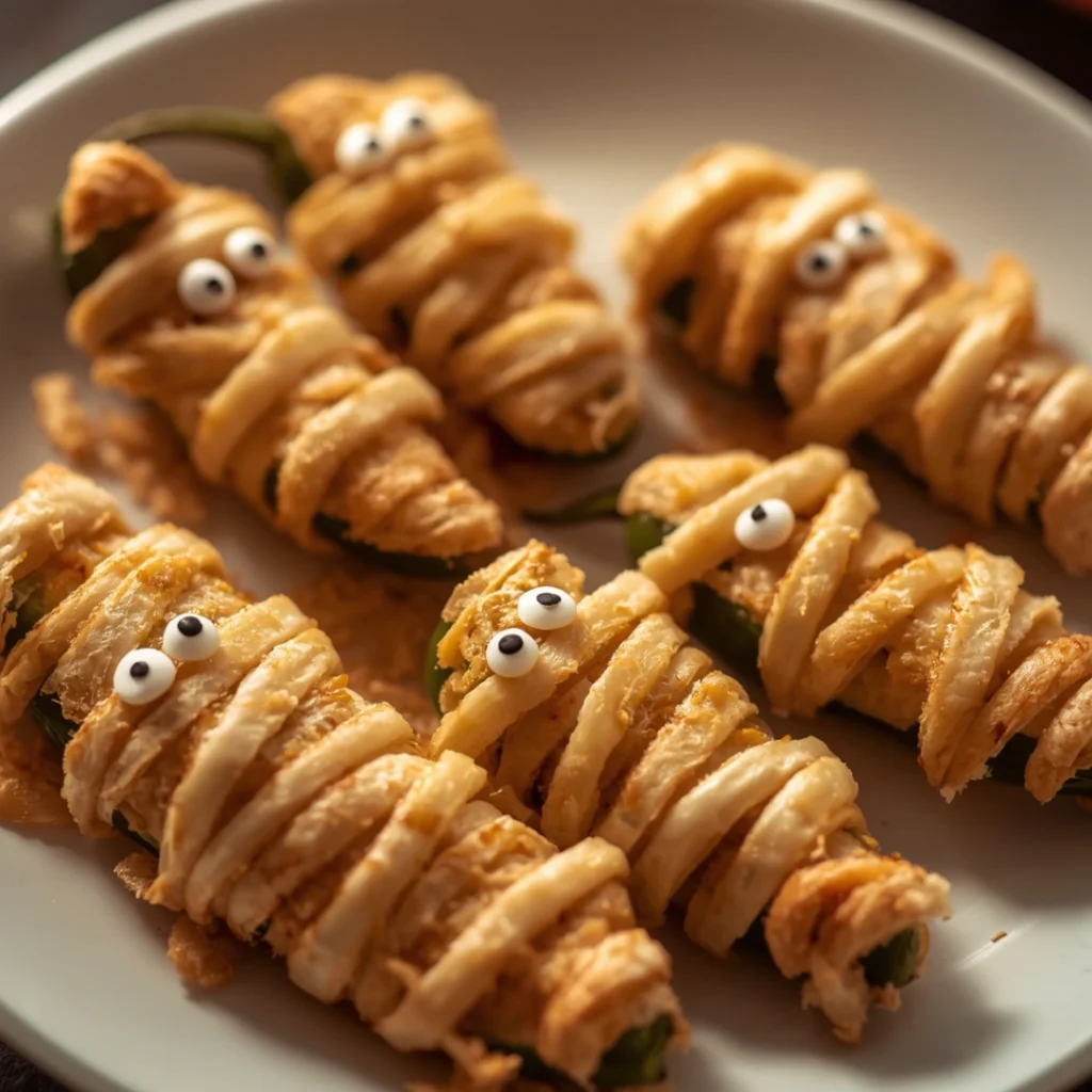 Mummy Jalapeno Poppers