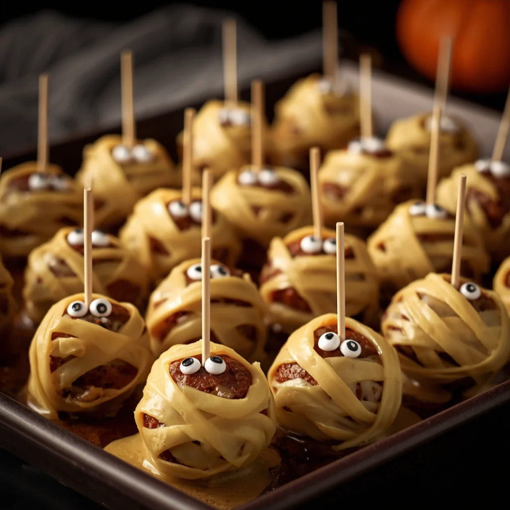 Mummy Meatballs 2