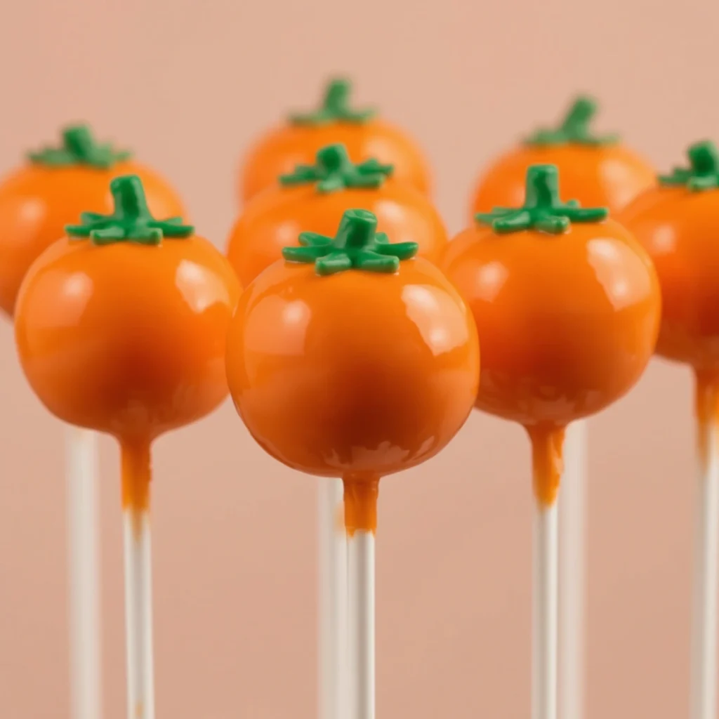 Pumpkin Cake Pops