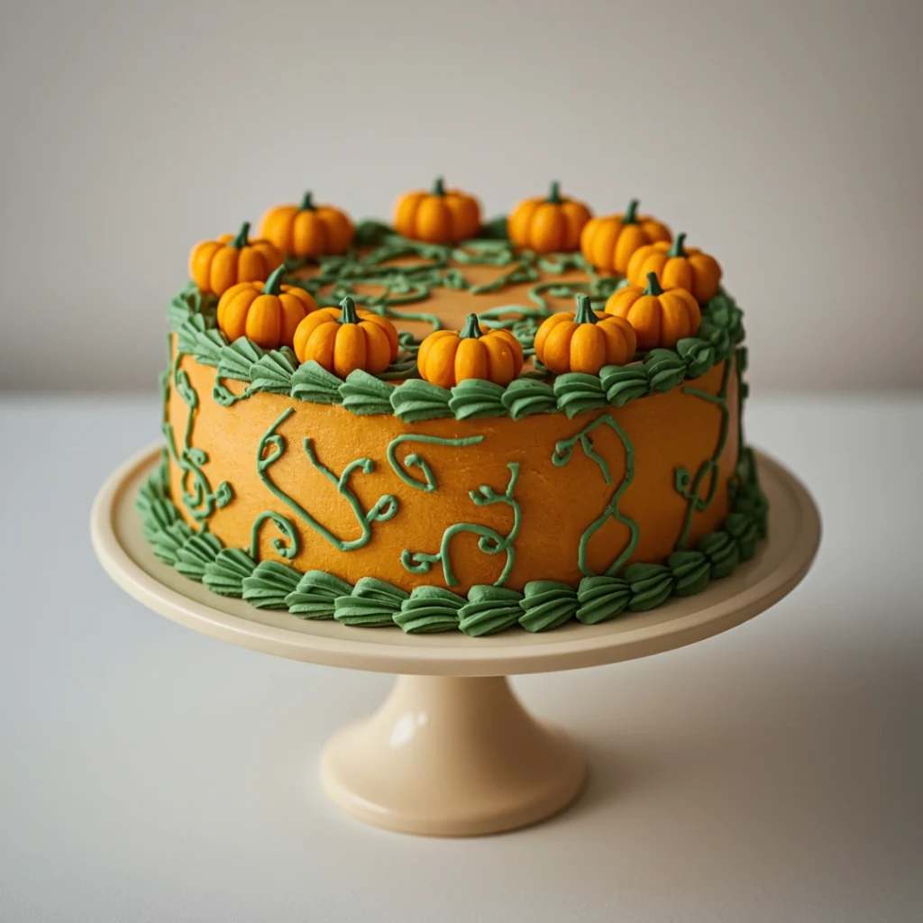 Pumpkin Patch Cake