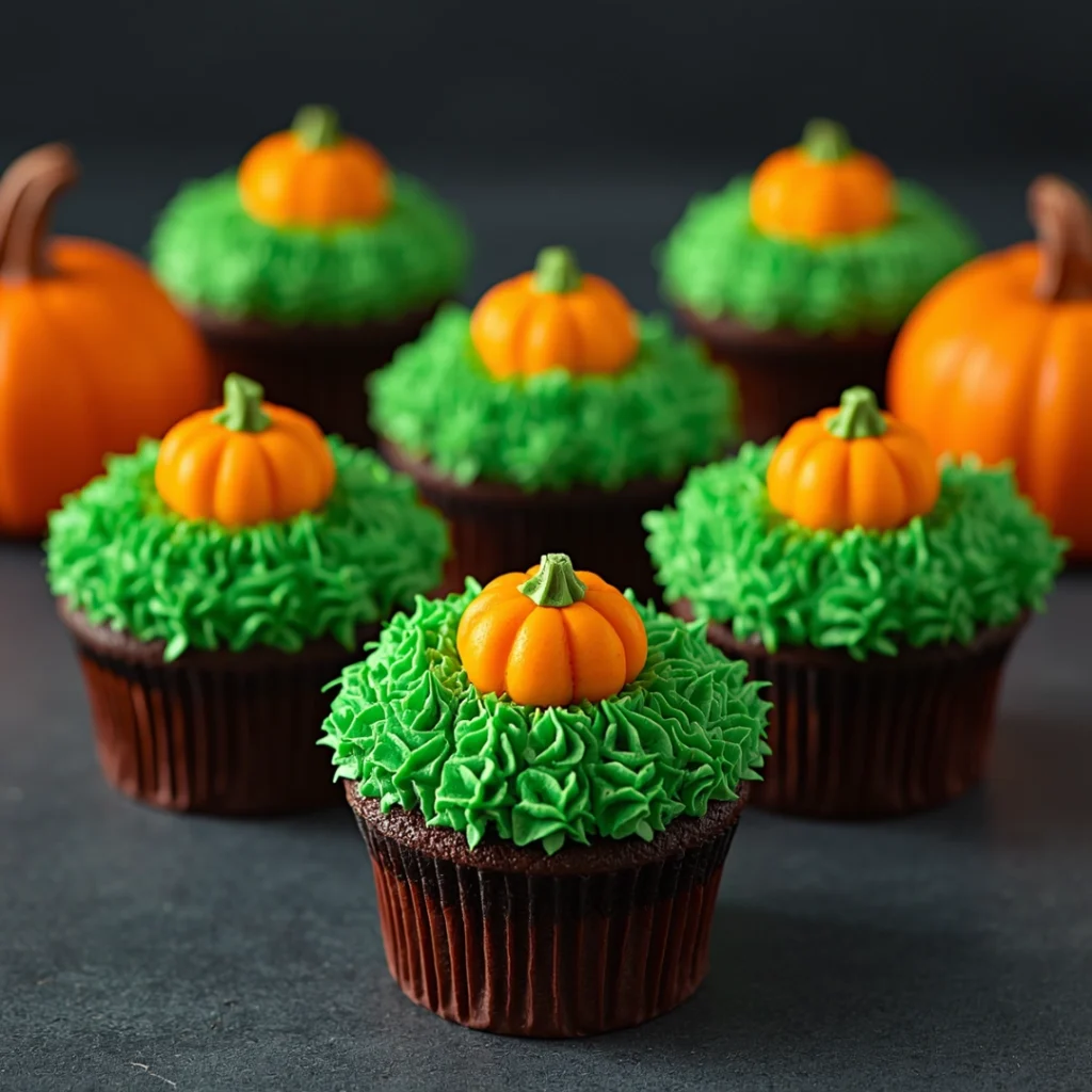 Pumpkin Patch Cupcakes 1