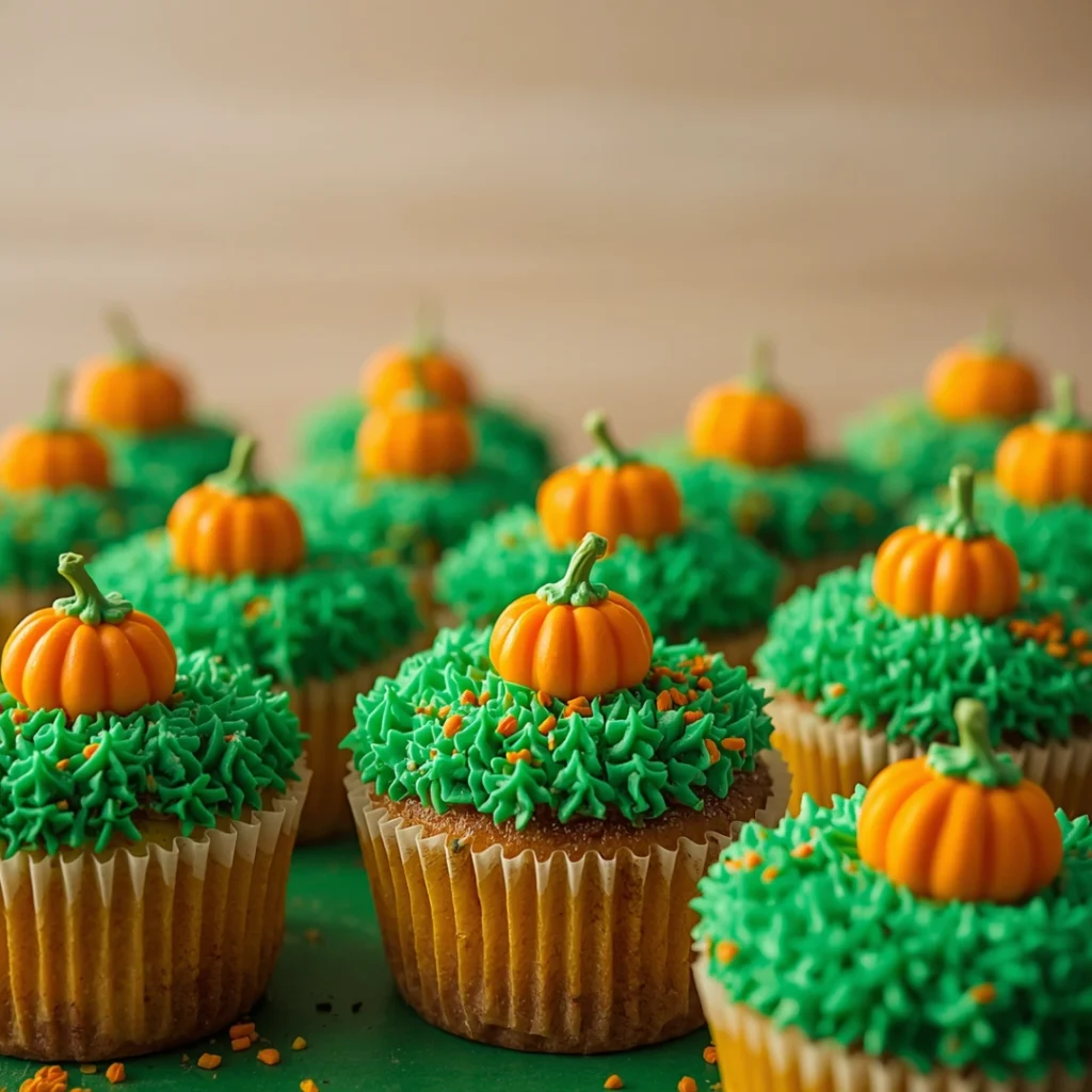 Pumpkin Patch Cupcakes