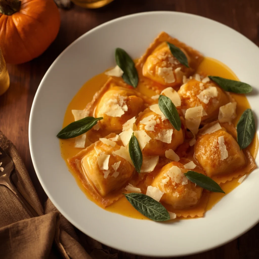 Pumpkin Ravioli 1