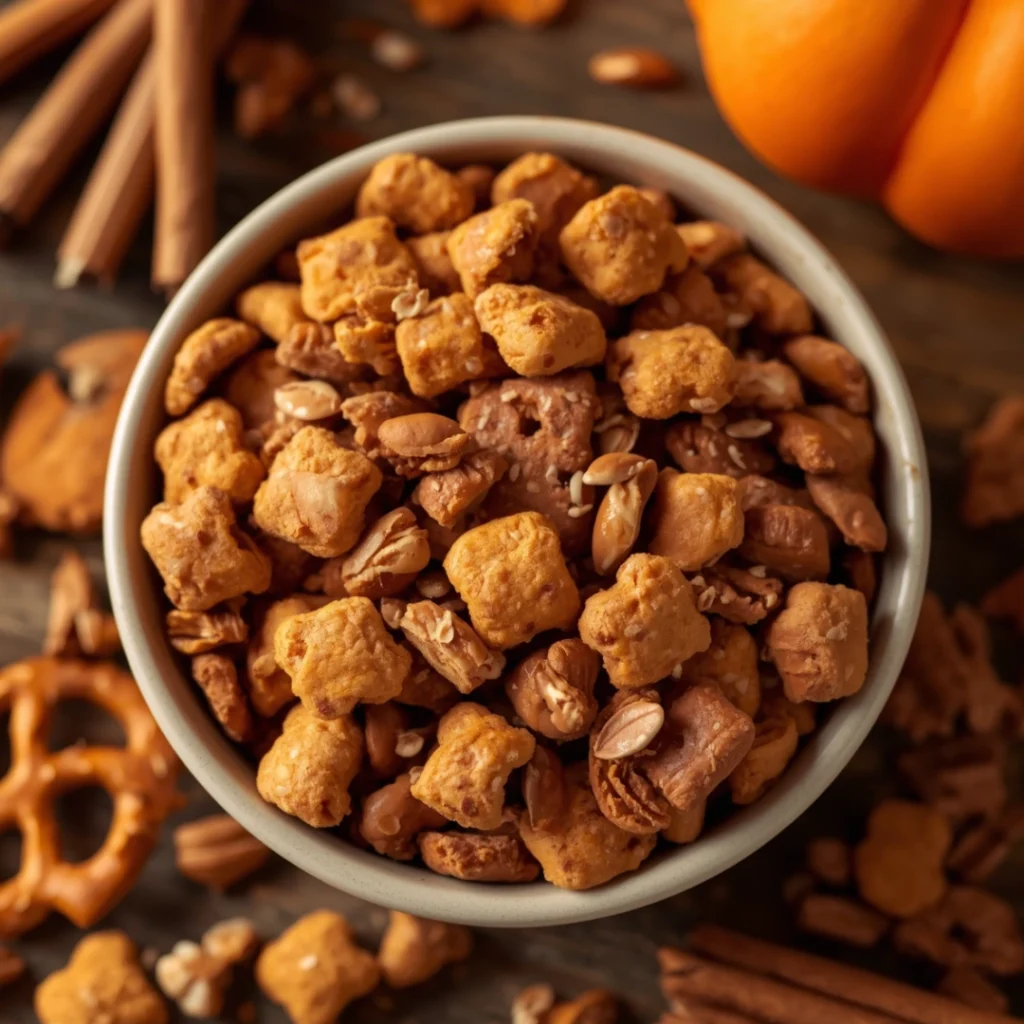 Pumpkin Spice Chex Mix