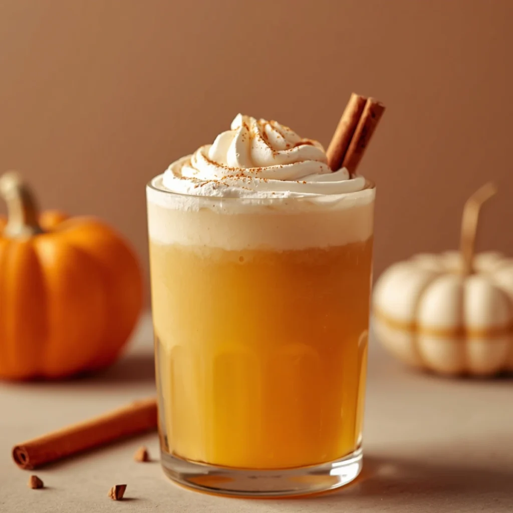 Pumpkin Spice Mocktail