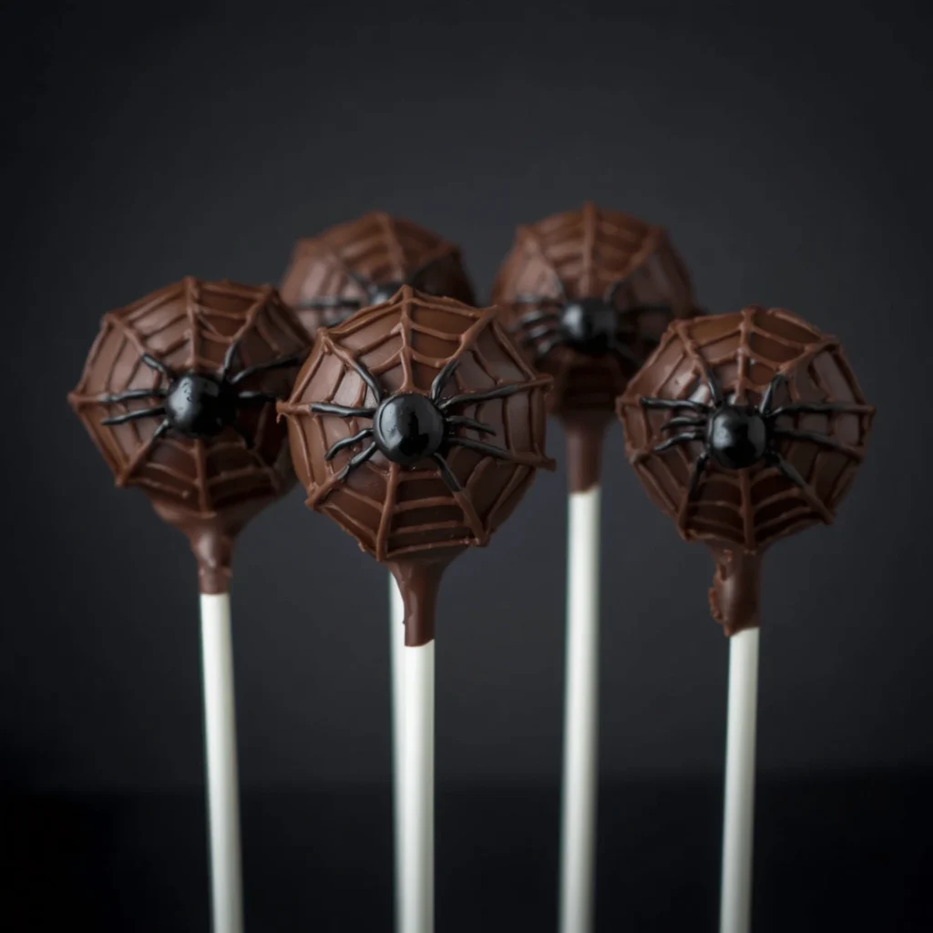 Spider Cake Pops