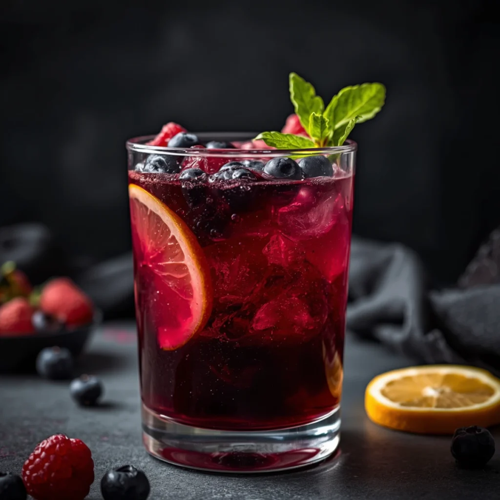 Spooky Berry Punch
