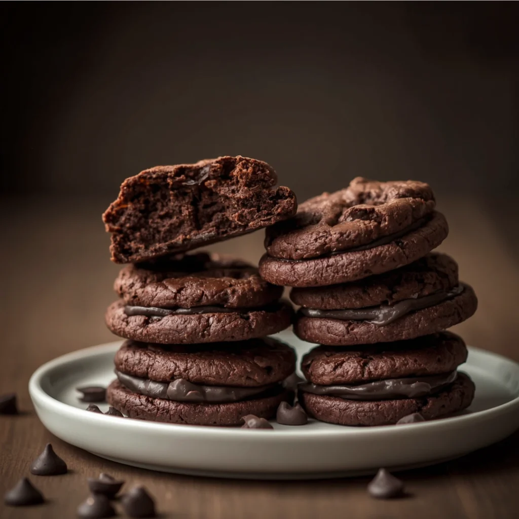 Sugar Free Double Chocolate Cookies