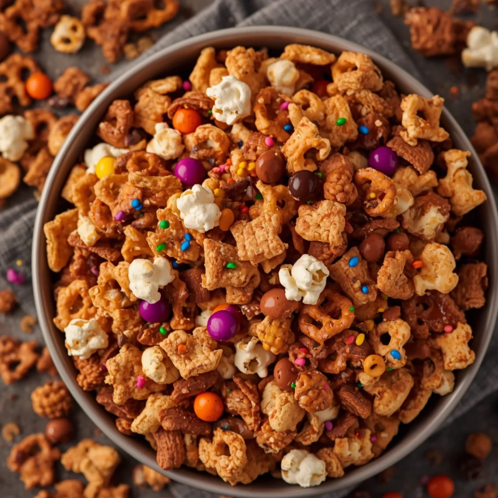 Sweet Salty Halloween Chex Mix