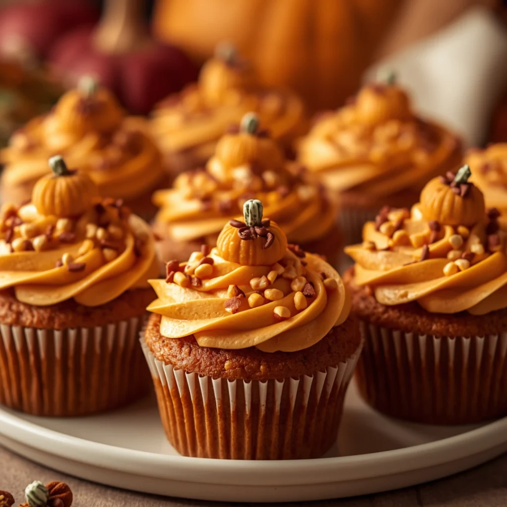 Vegan Pumpkin Cupcakes