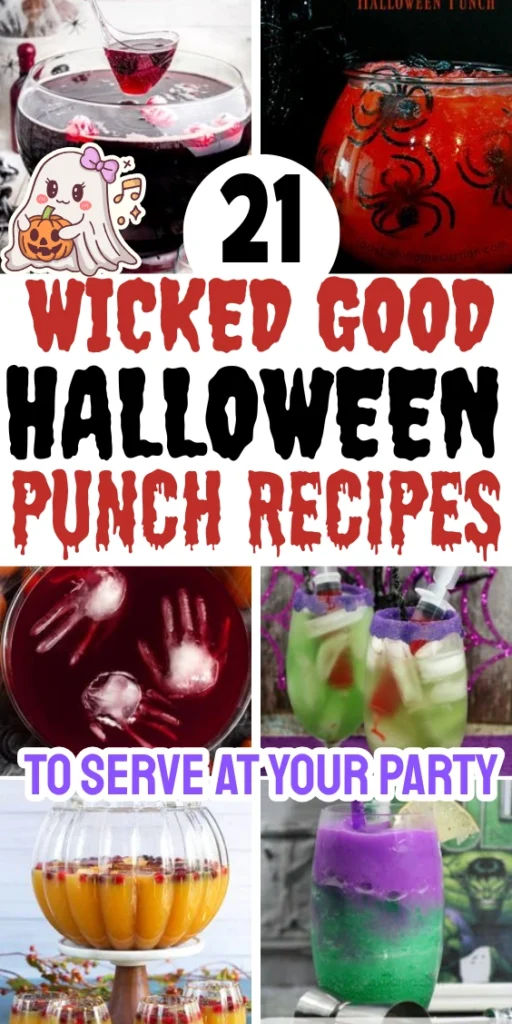 WICKED GOOD HALLOWEEN PUNCH RECIPES TO SERVE AT YOUR PARTY