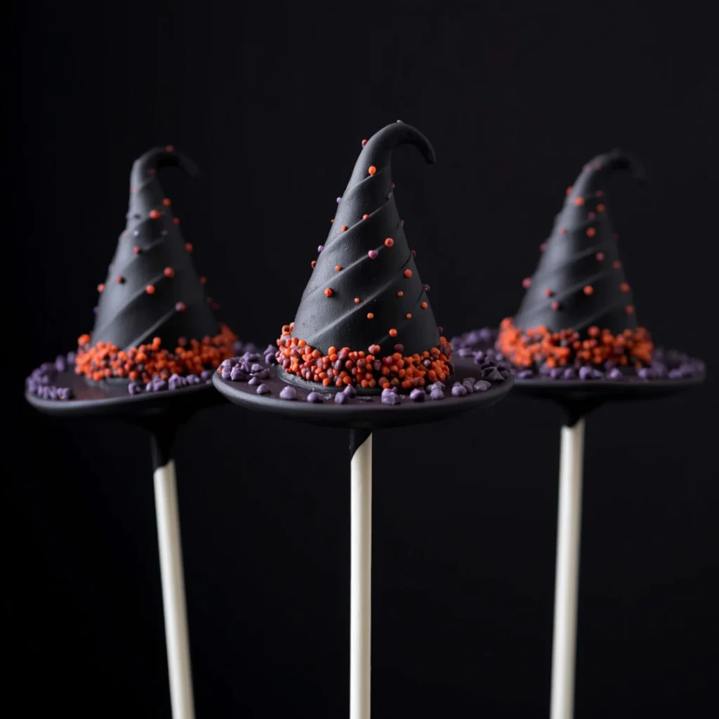 Witch Hat Cake Pops