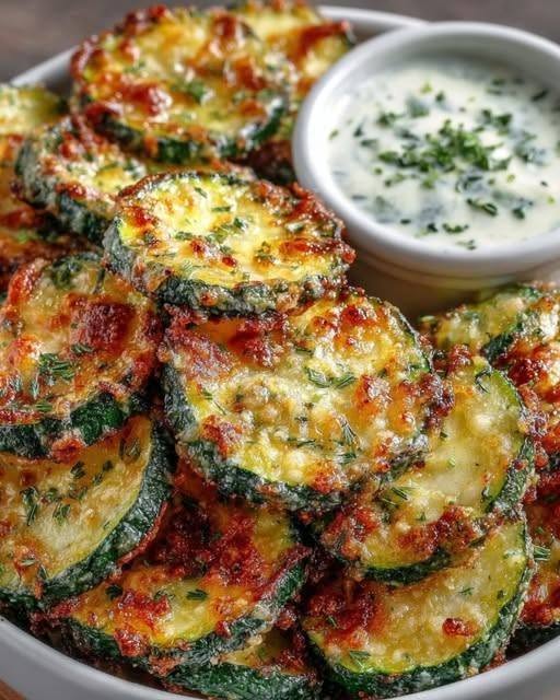 Crispy Ranch Cucumber Chips