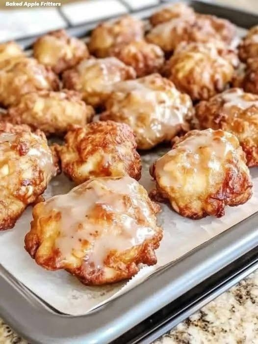 Baked Apple Fritters