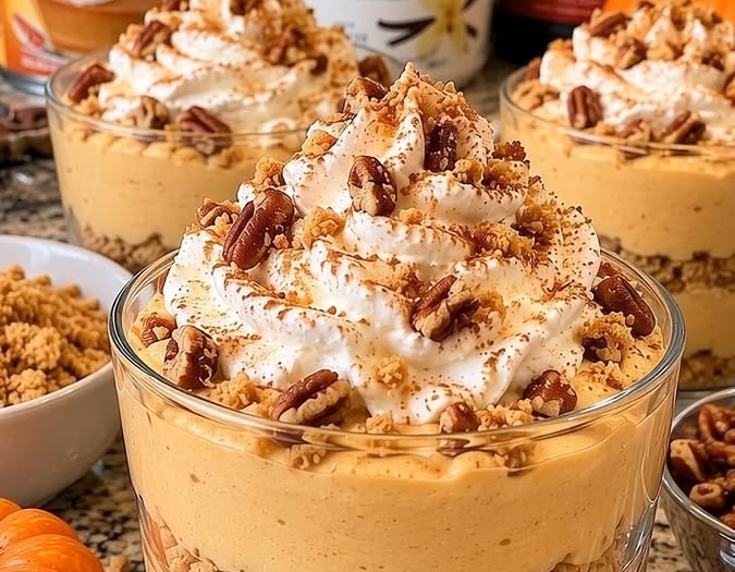 High-Protein Pumpkin Pie Fluff