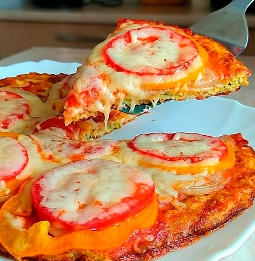The Healthiest Pizza You’ll Ever Make! No Flour, No Kneading