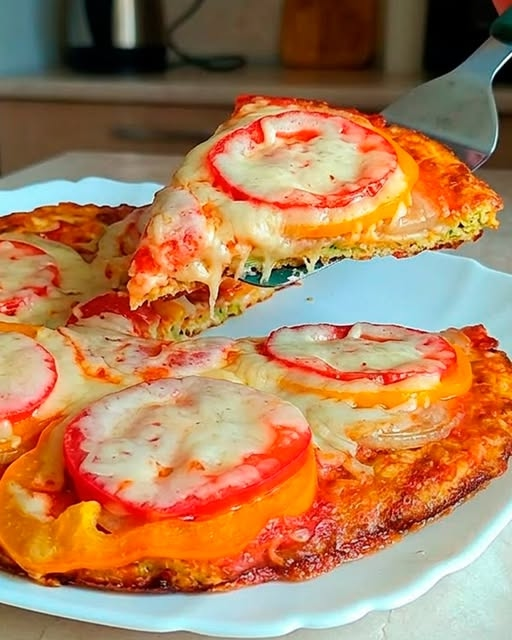 The Healthiest Pizza You’ll Ever Make! No Flour, No Kneading