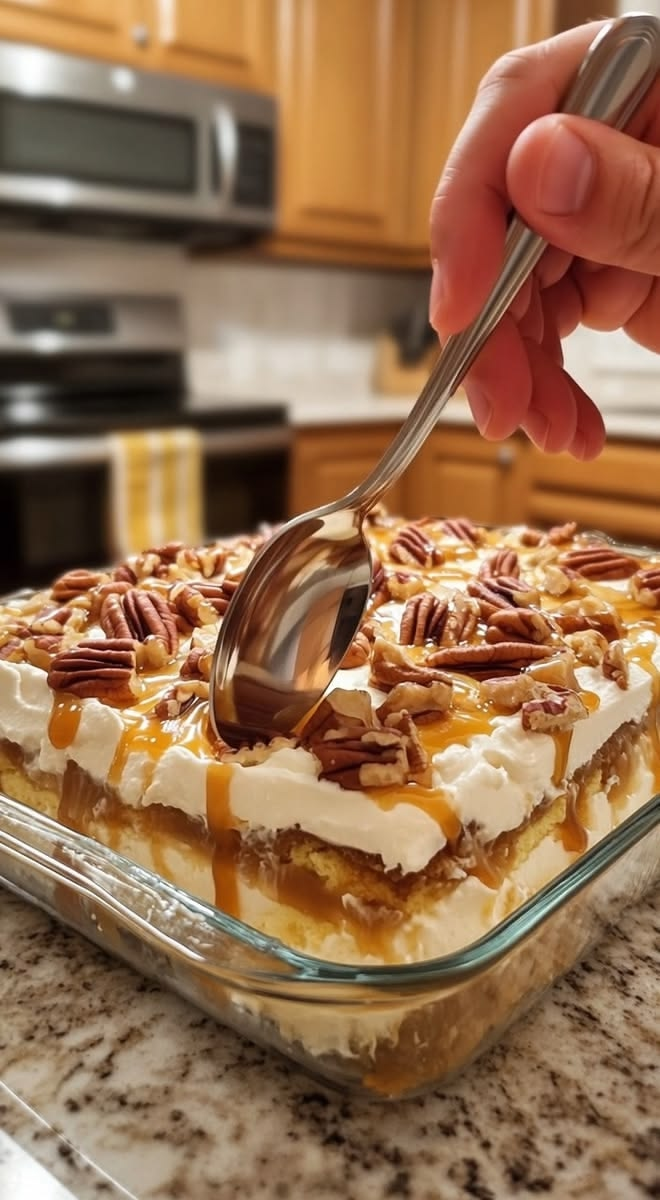 High-Protein Pecan Cream Dessert