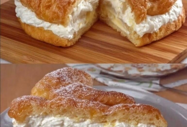 Creamy Cheesy Cloud Cake
